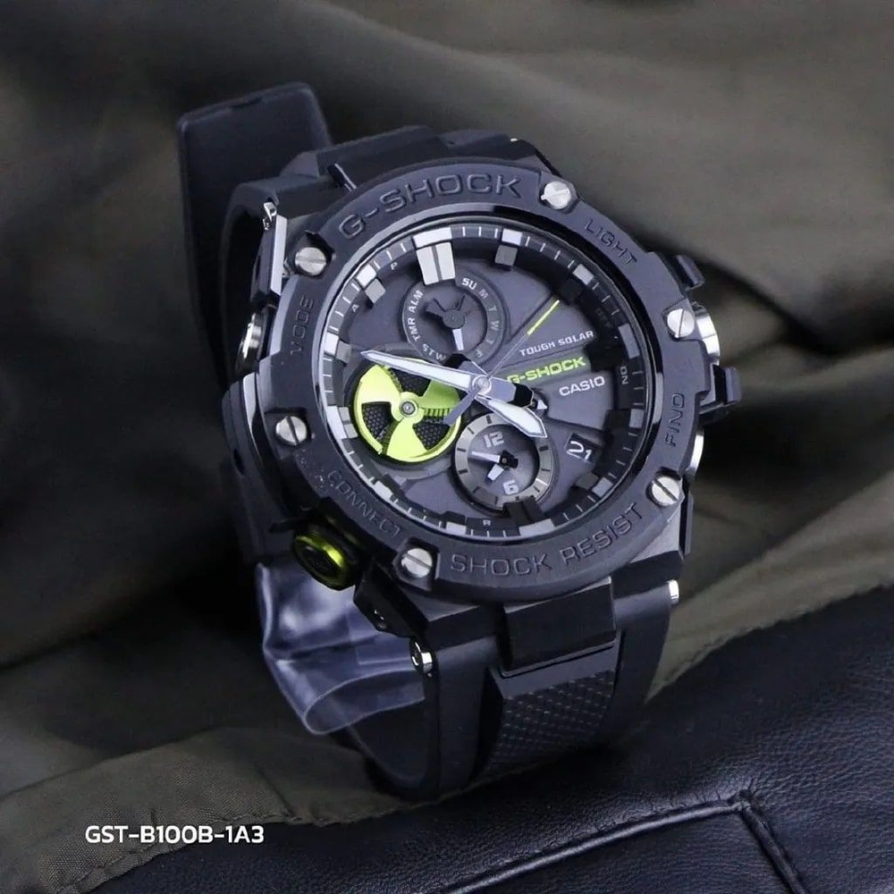 Casio - Nam GST-B100B-1A3DR Size 53.8mm