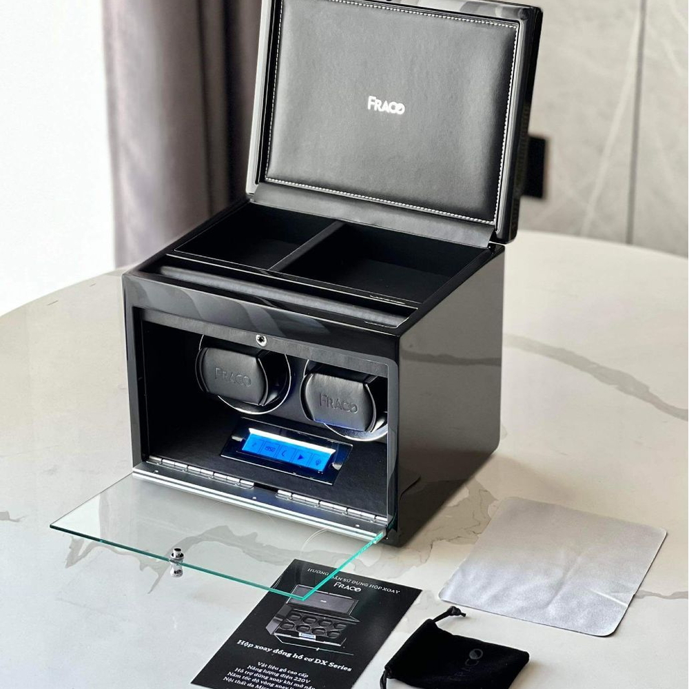 Hộp xoay đồng hồ Fraco FracoDX20Black