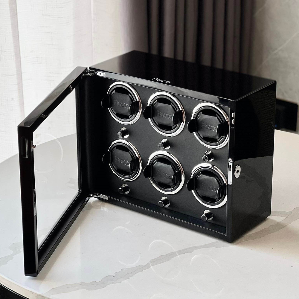 Hộp xoay đồng hồ Fraco FracoX600NBlack