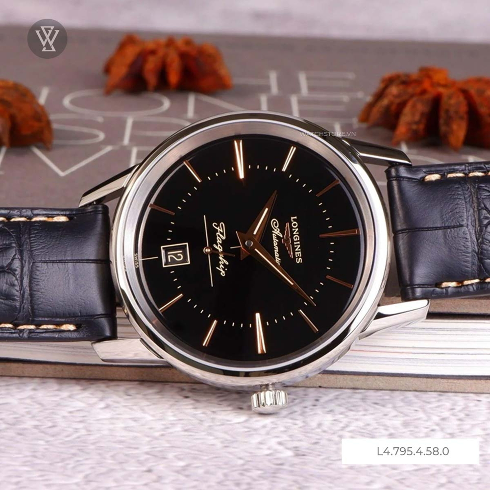 Longines Flagship Nam L4.795.4.58.0 - hàng lướt