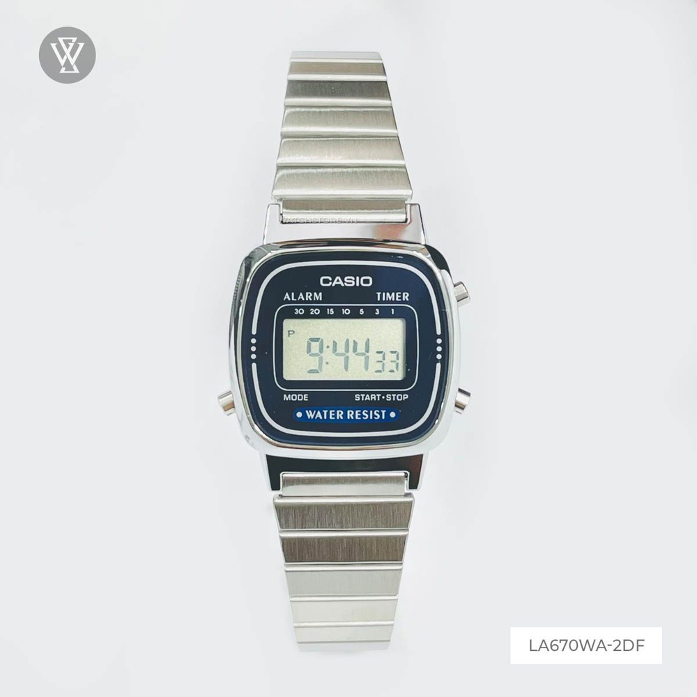 Casio - Nữ LA670WA-2DF Size 30.3 × 24.6 mm