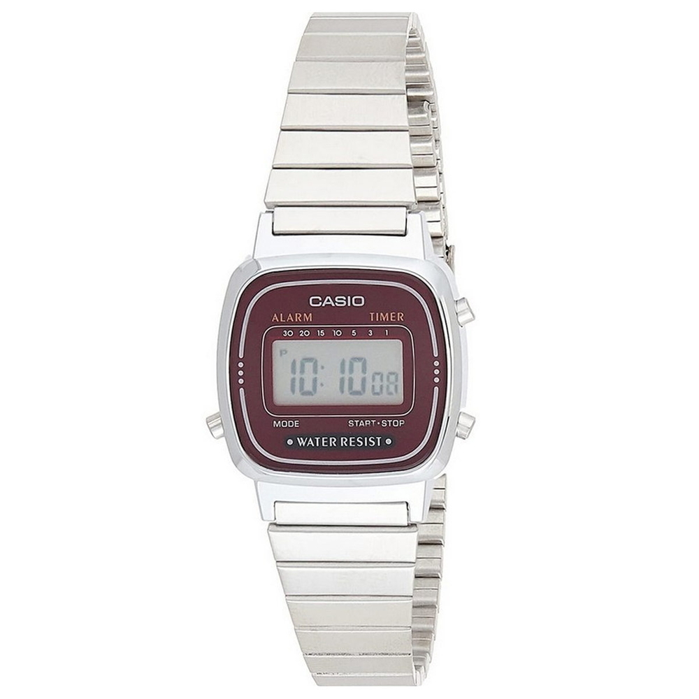 Casio - Nữ LA670WA-4DF Size 30.3 × 24.6 mm