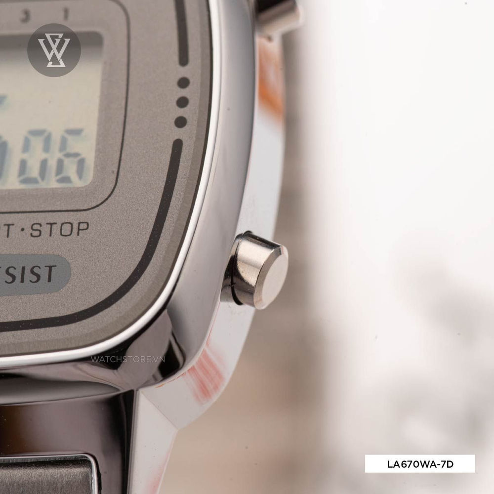 Đồng Hồ Casio Nữ LA670WA-7DF Cổ Điển, Giá Tốt