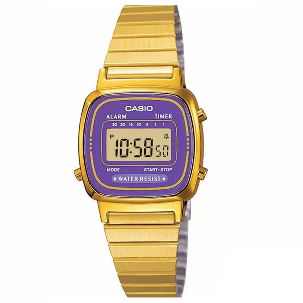 Casio - Nữ LA670WGA-6DF Size 30.3 × 24.6 mm