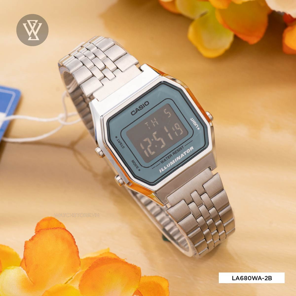 Casio - Nữ LA680WA-2BDF Size 33.5 × 28.6 mm