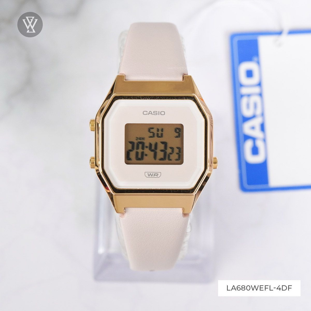 Casio - Nữ LA680WEGL-4DF Size 33.5 × 28.6 mm