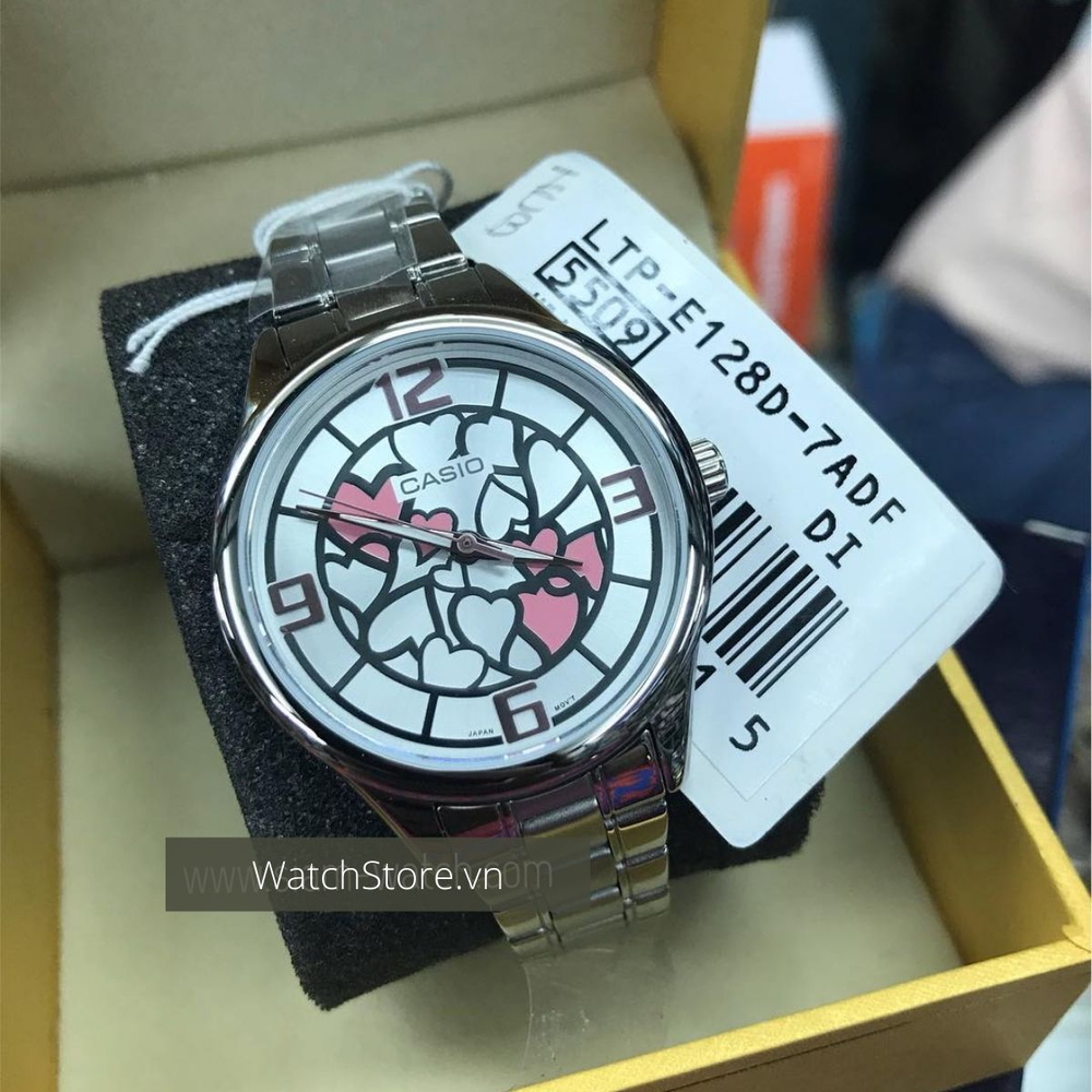 Casio Nữ LTP-E128D-7ADF