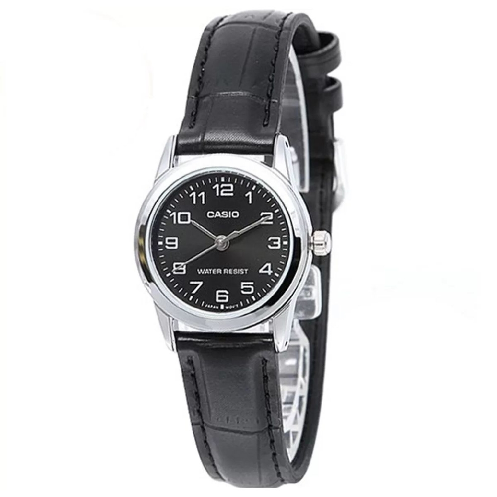 Đồng Hồ Casio LTP-V001L-1BUDF Dây Da, Chính Hãng