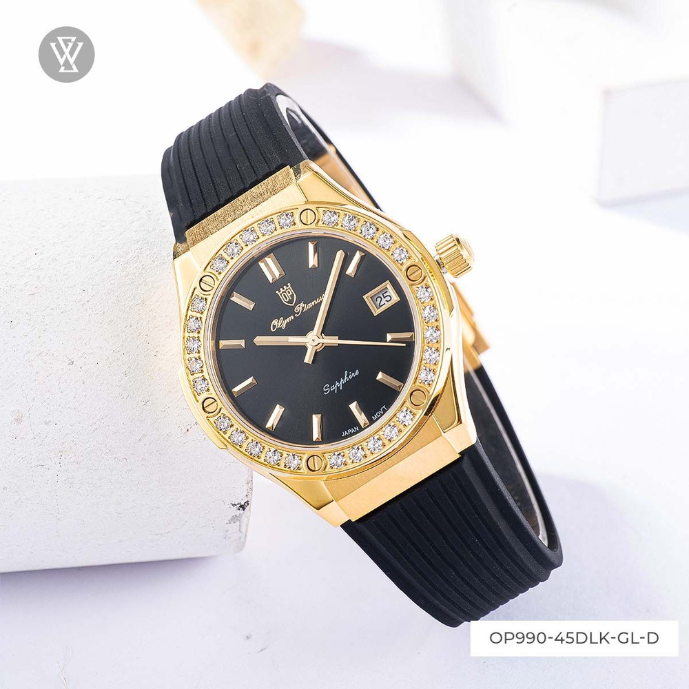 Olym Pianus - Nữ OP990-45DLK-GL-D Size 34mm