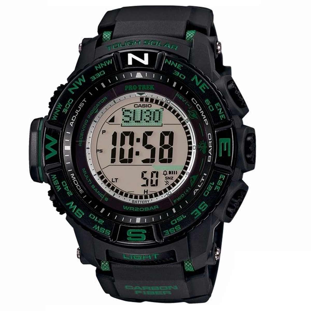 Casio - Nam PRW-S3500-1DR Size 53.4mm