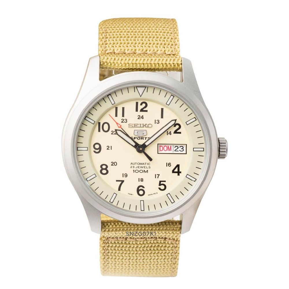 Seiko 5 quân đội Nam SNZG07K1