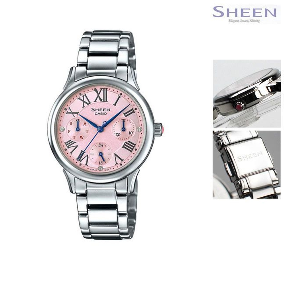 Casio - Nữ SHE-3049D-4A Size 30.5mm