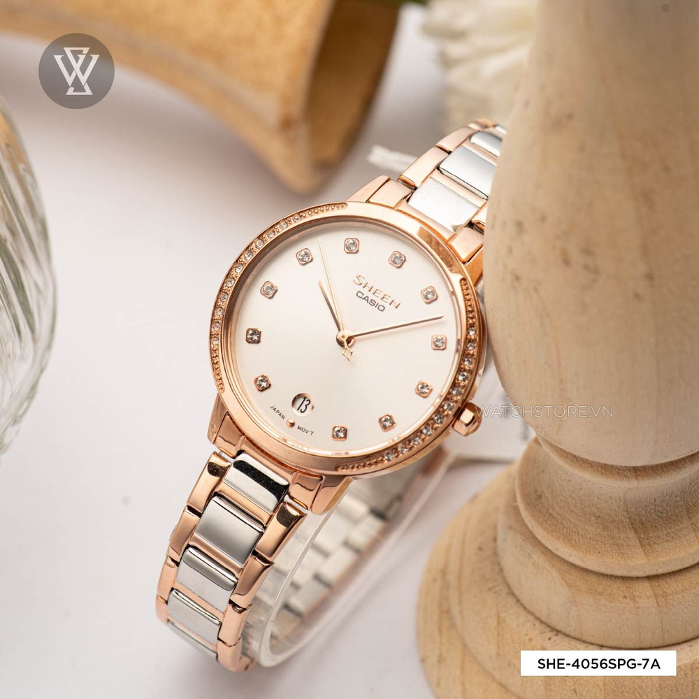 Casio Sheen Nữ SHE-4056SPG-7AUDF