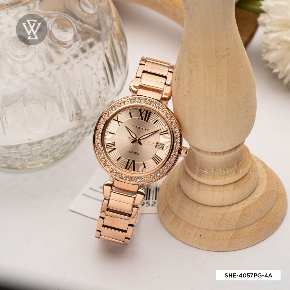 Casio Sheen Nữ SHE-4057PG-4AUDF