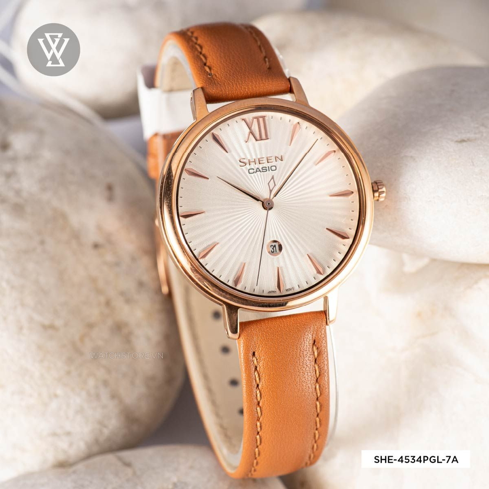 Casio Sheen Nữ SHE-4534PGL-7AUDF
