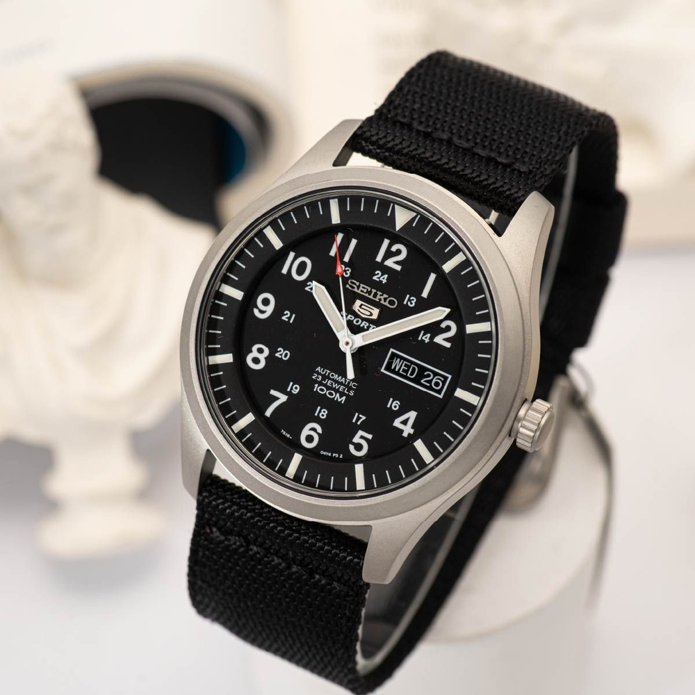 Seiko 5 quân đội Nam SNZG15K1