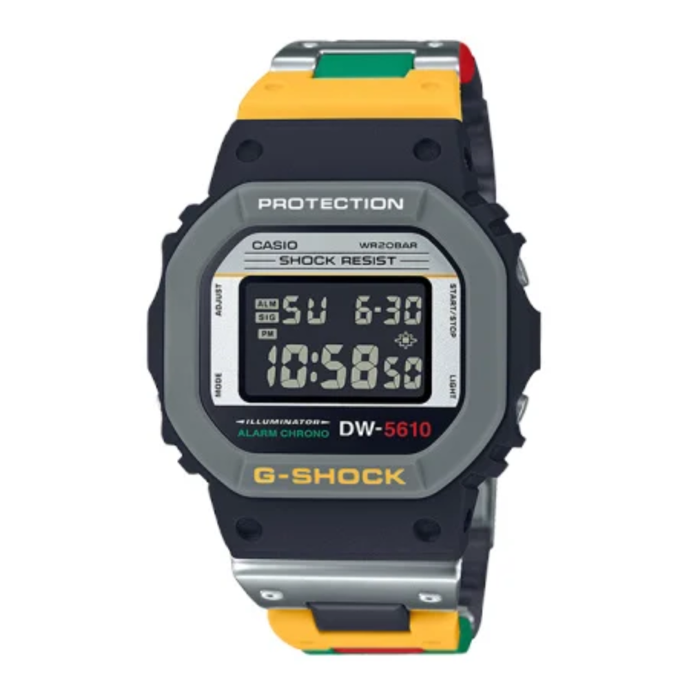 Casio - Nam DW-5610MT-1DR Size 43.8mm