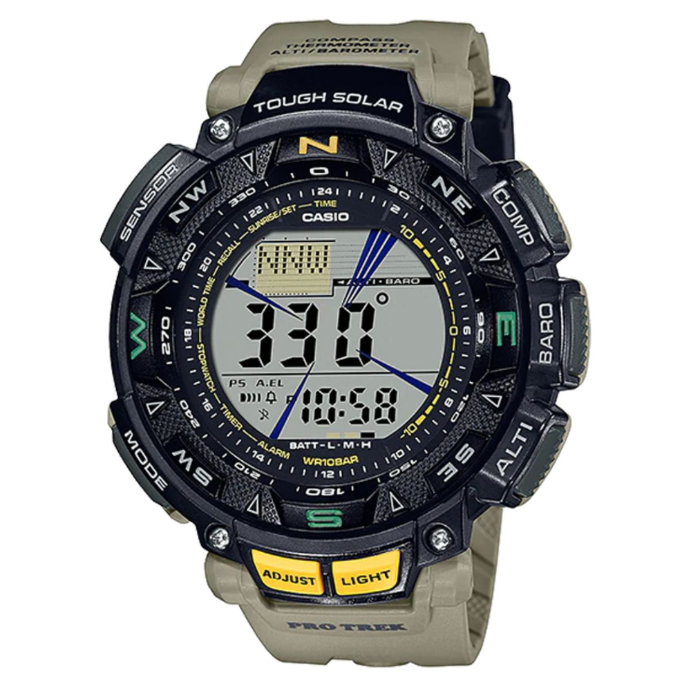 Casio - Nam PRG-240-5DR Size 50.9mm