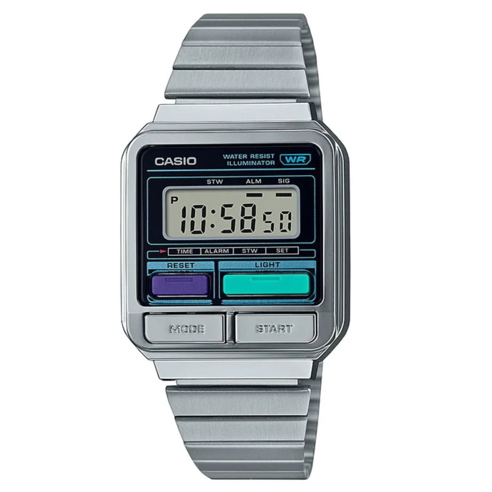 Casio - Nam A120WE-1ADF Size 40.7 × 33.5 mm