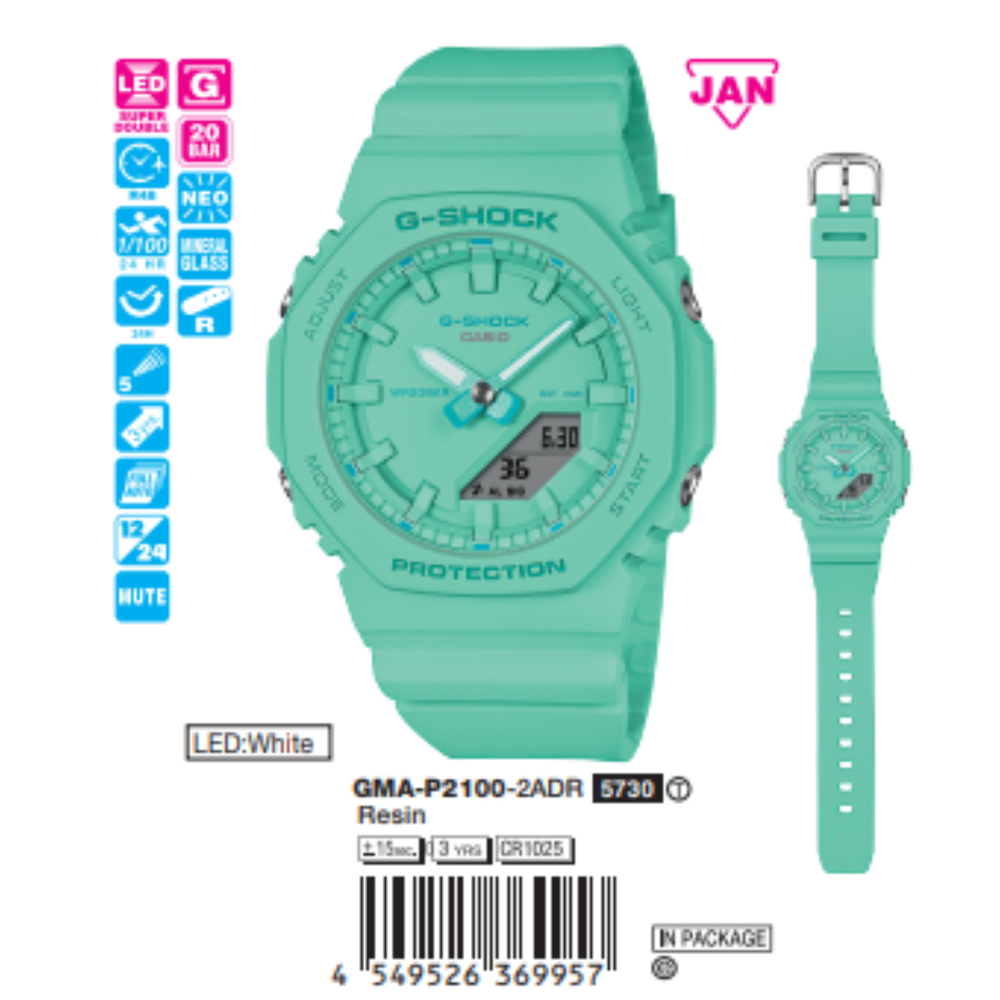 Casio Unisex GMA-P2100-2ADR
