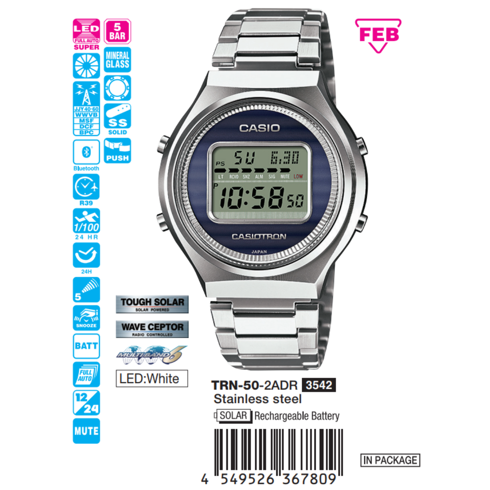 Casio Nam TRN-50-2ADR