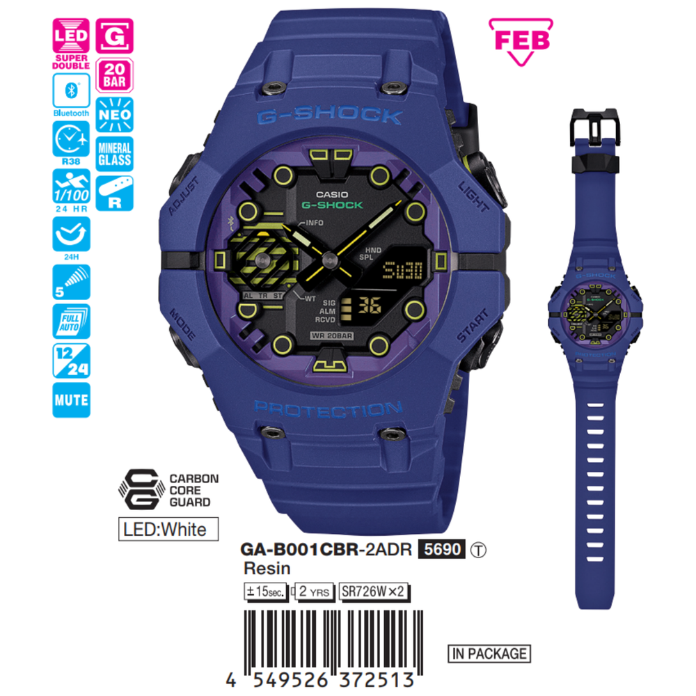Casio G-Shock Nam GA-B001CBR-2ADR