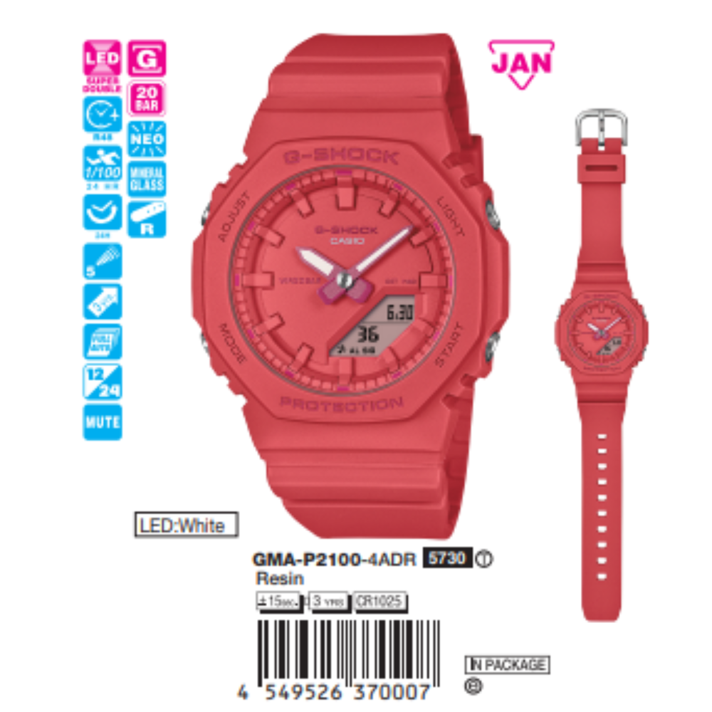 Casio Unisex GMA-P2100-4ADR