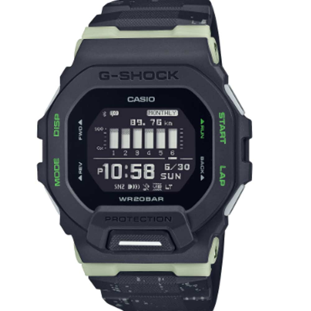 Casio - Nam GBD-200LM-1DR Size 48.4 × 45.9 mm