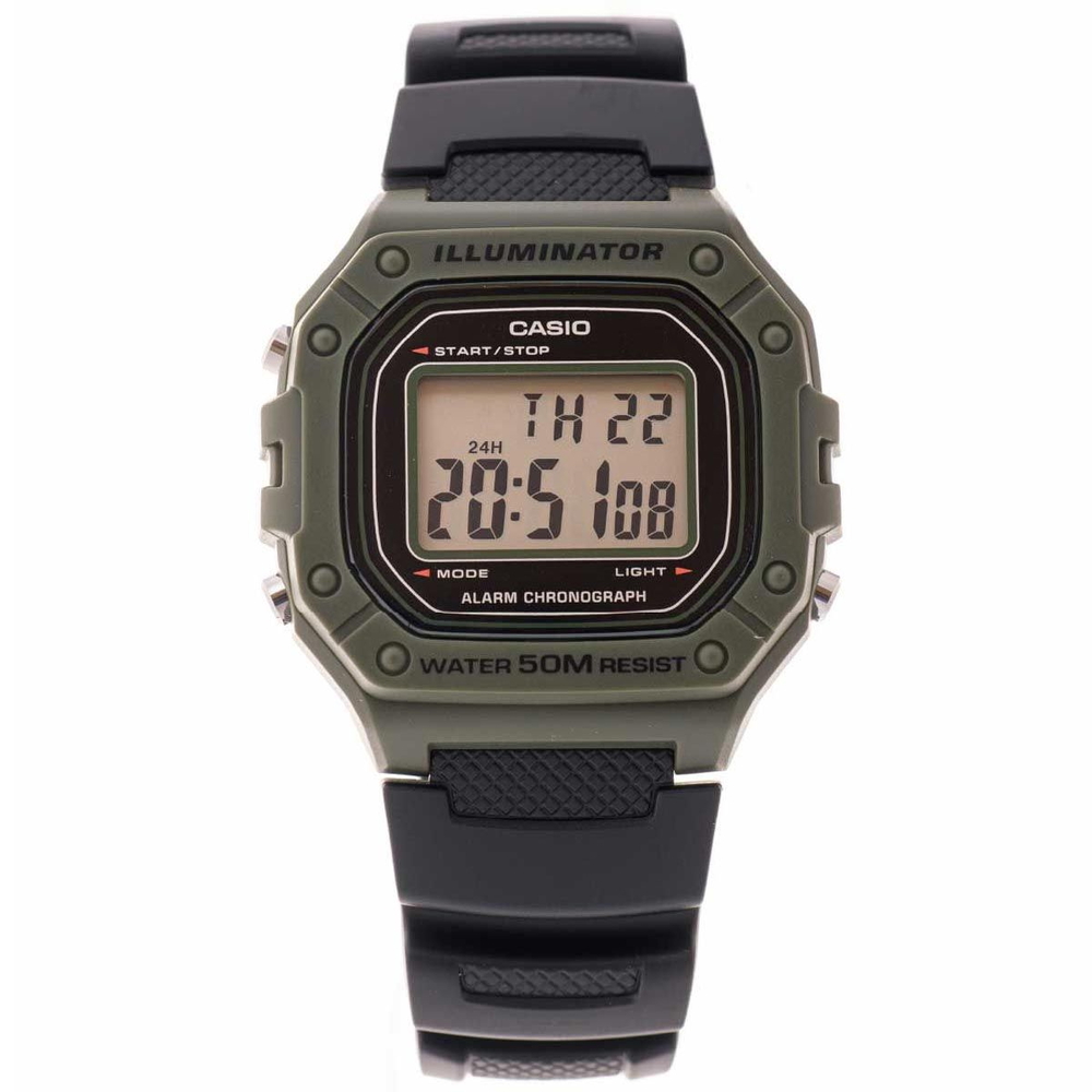 Casio W-218H-3AVDF Chính Hãng, Giá Rẻ