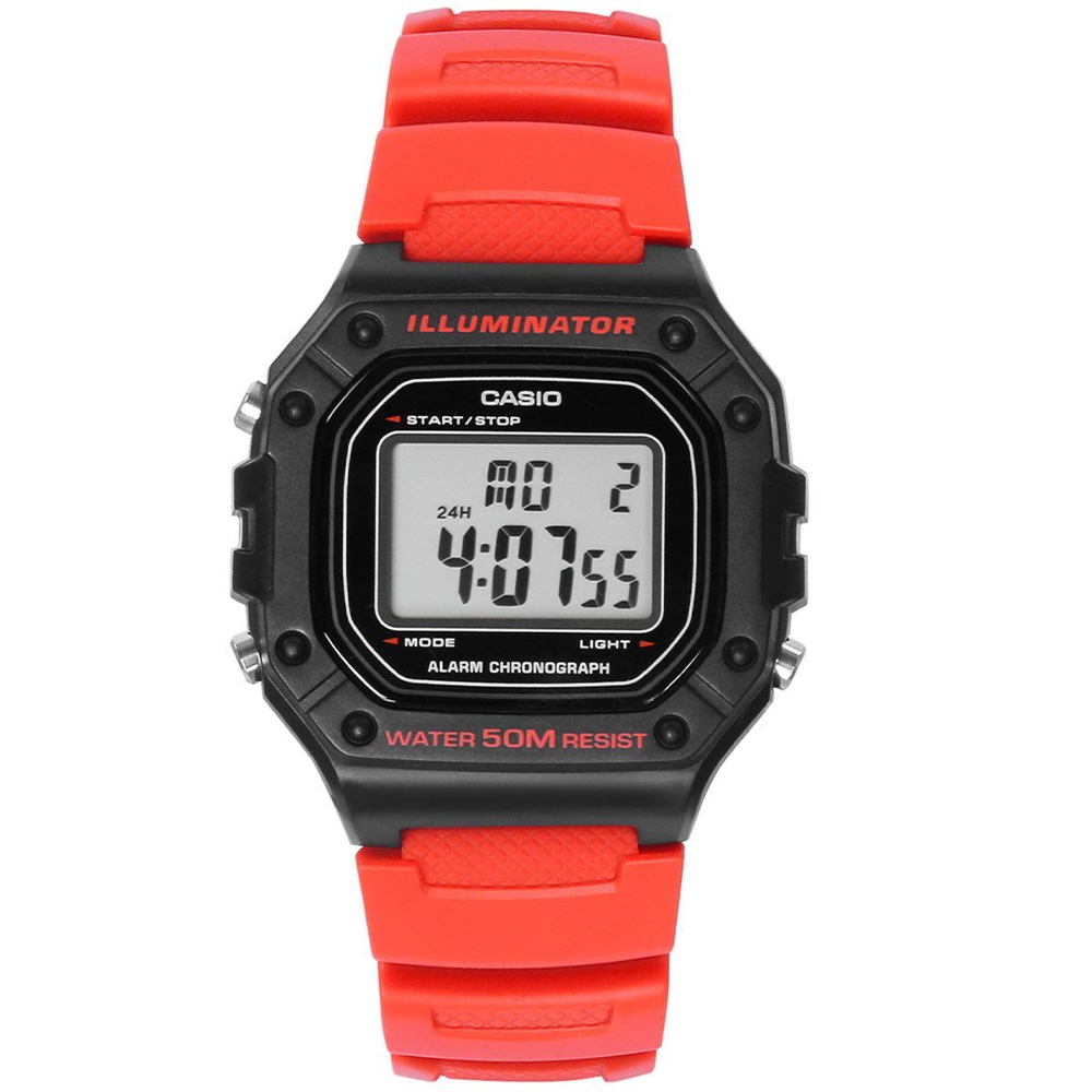 Casio - Nam W-218H-4B2VDF Size 44.4 × 43.2 mm