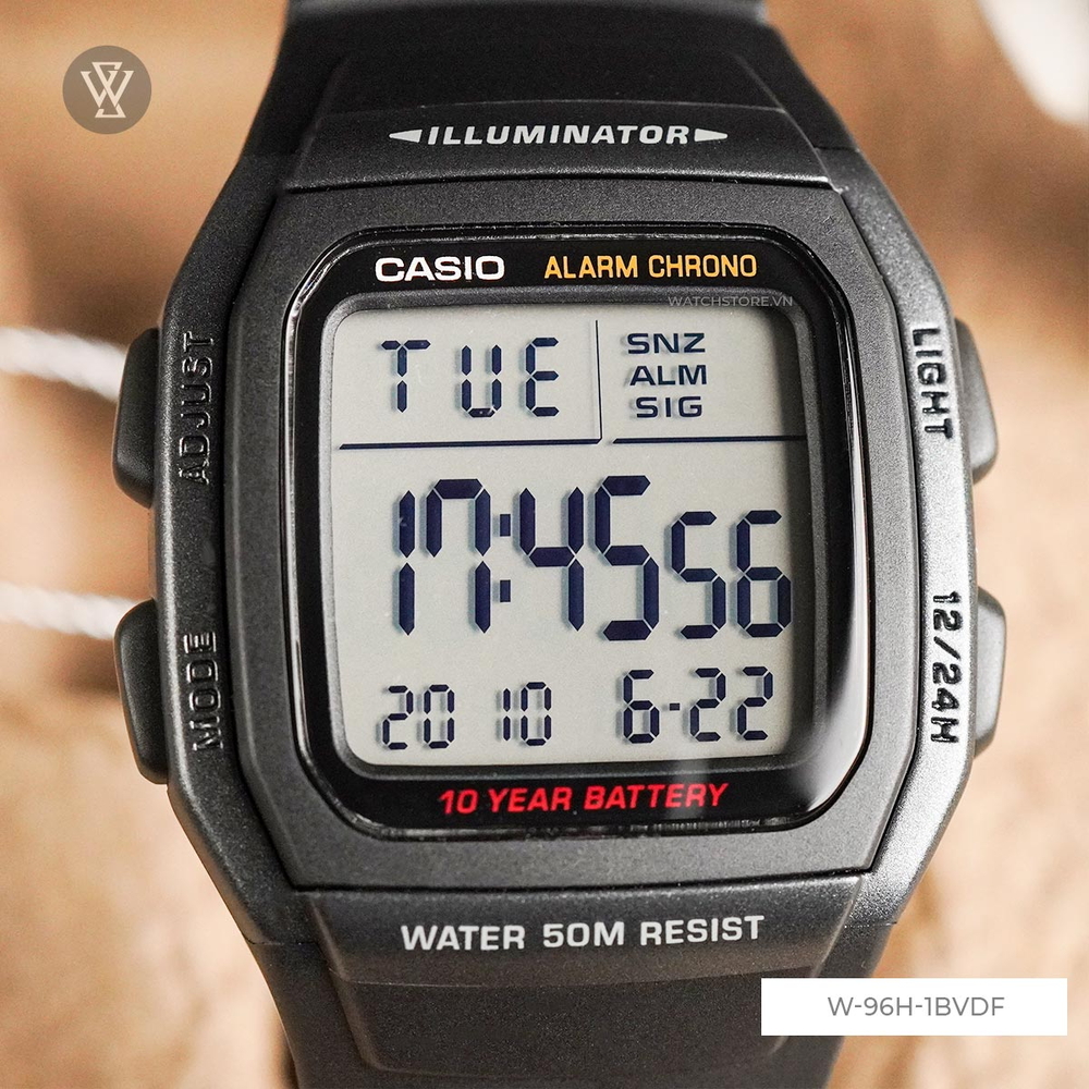 Casio Nam W-96H-1BVDF
