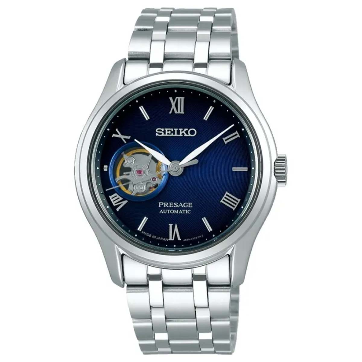 Đồng hồ cơ nam Seiko Presage SSA365J1 Automatic Open Heart 39mm - DWatch  Authentic