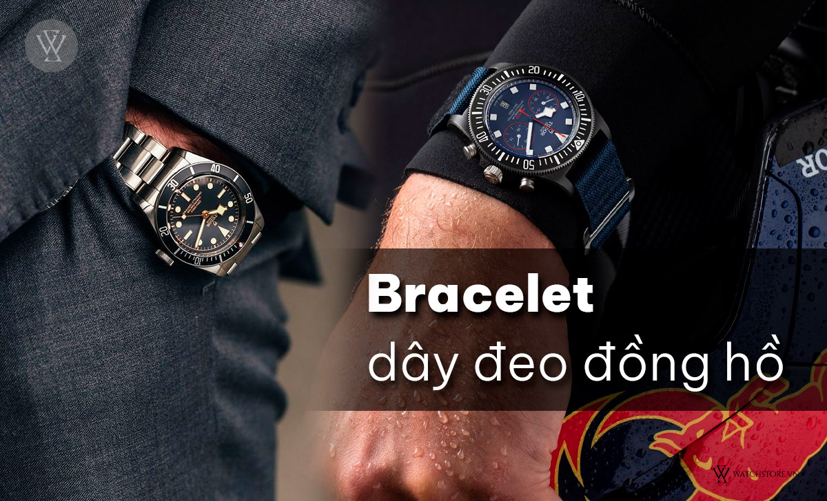 Bracelet dây mang đồng hồ