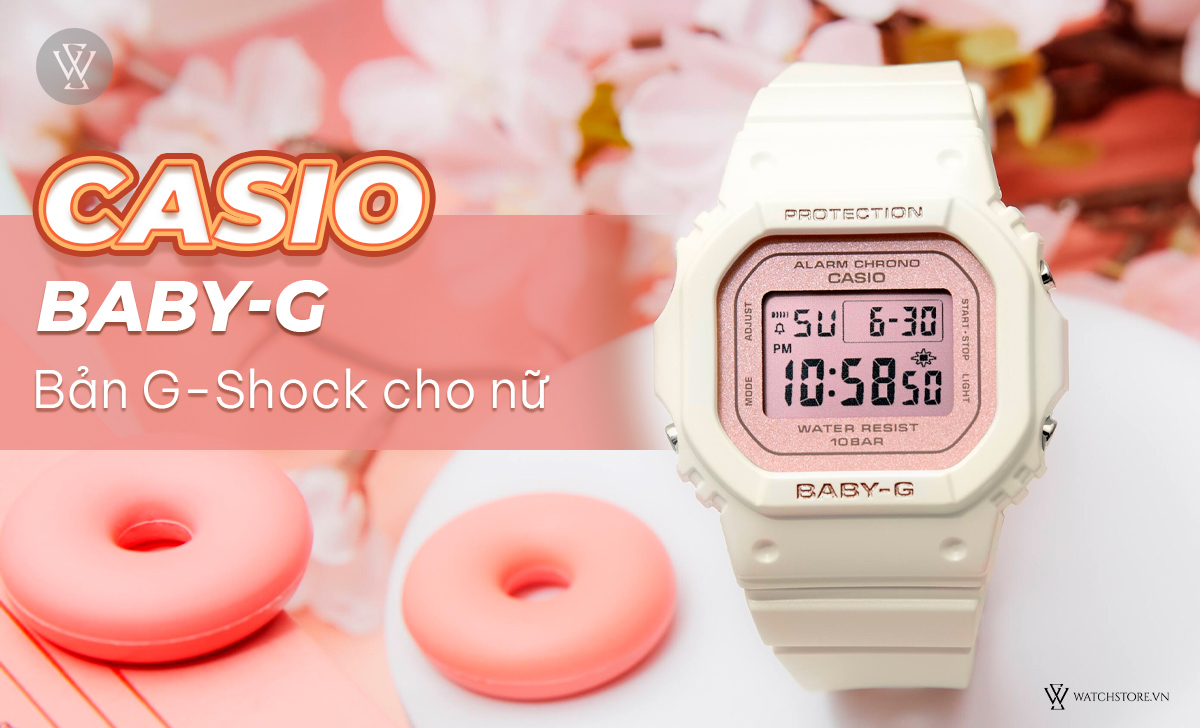Casio Baby-G bản G-Shock cho nữ