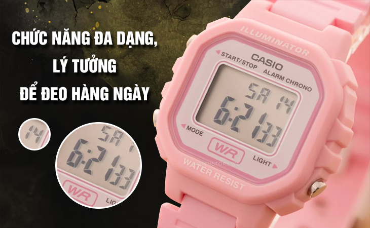 Casio LA-20WH-4A1DF chức năng đa dạng