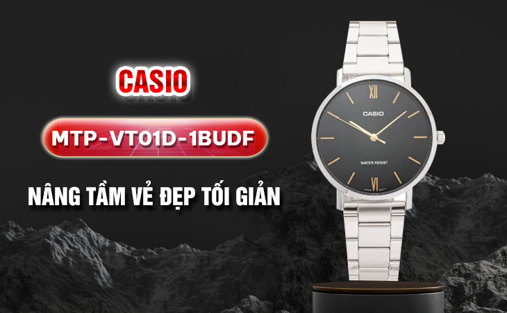 Casio MTP-VT01D-1BUDF đẹp tối giản