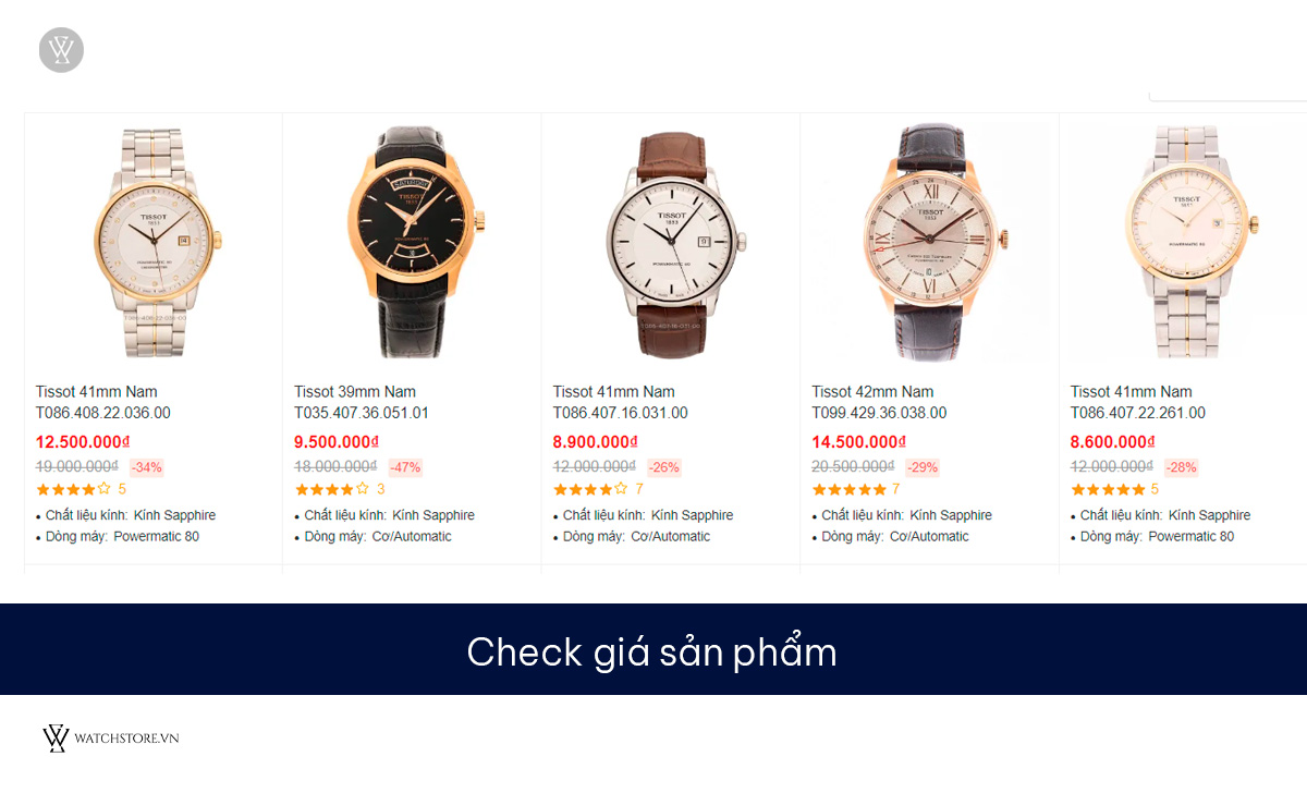 Check giá sản phẩm