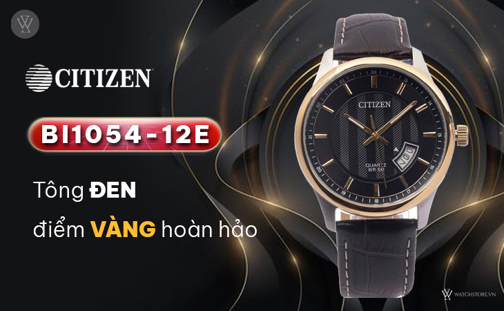 Citizen BI1054-12E tông đen điểm vàng