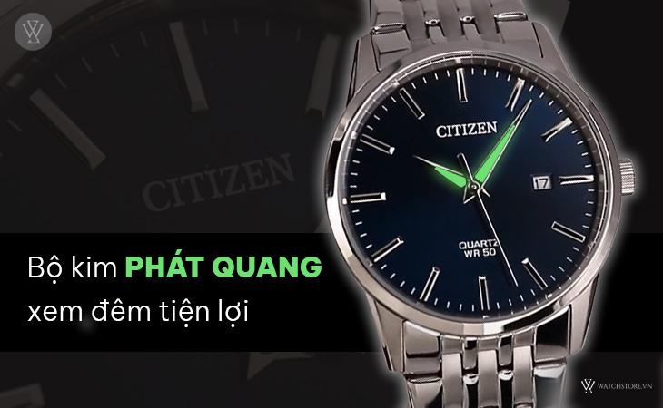 Citizen BI5000-87L kim phát quang xem đêm