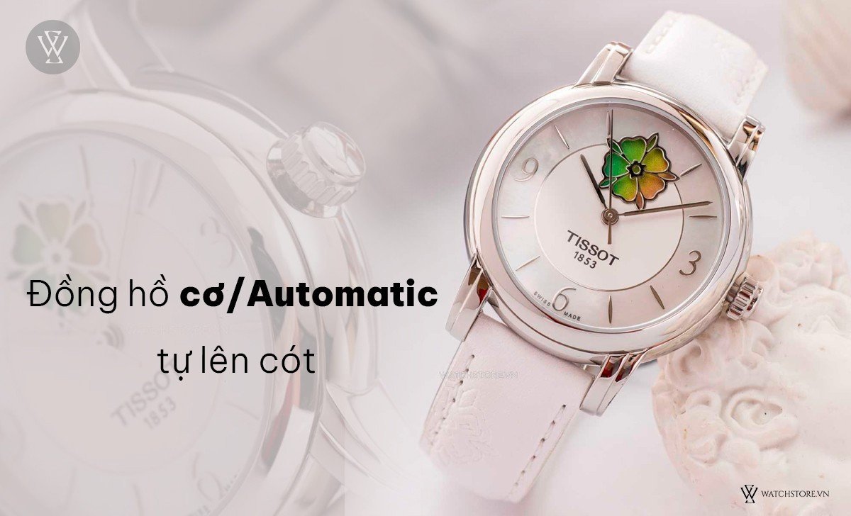 Đồng hồ nước cơ Automatic tự động lên cót