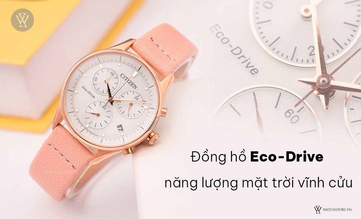 Đồng hồ nước Eco-Drive vĩnh cửu
