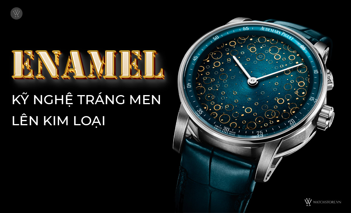 Enamel kỹ nghệ tráng men lên kim loại