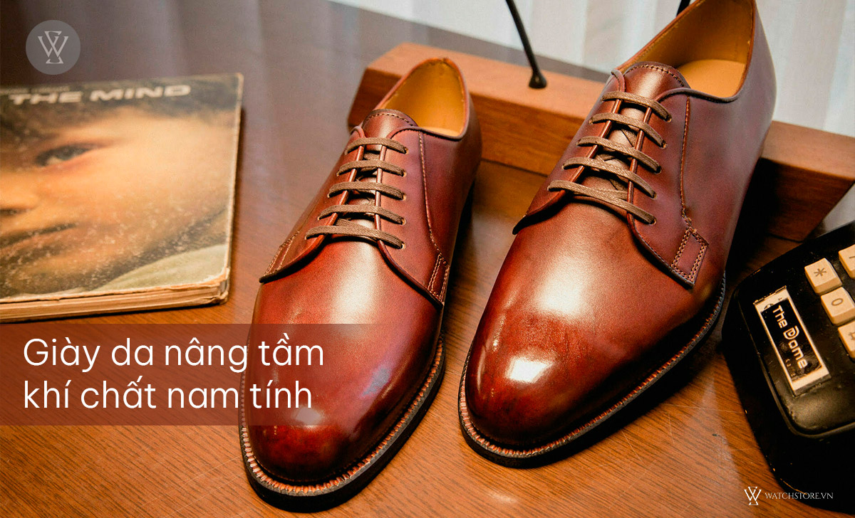 Giày da nâng tầm khí chất