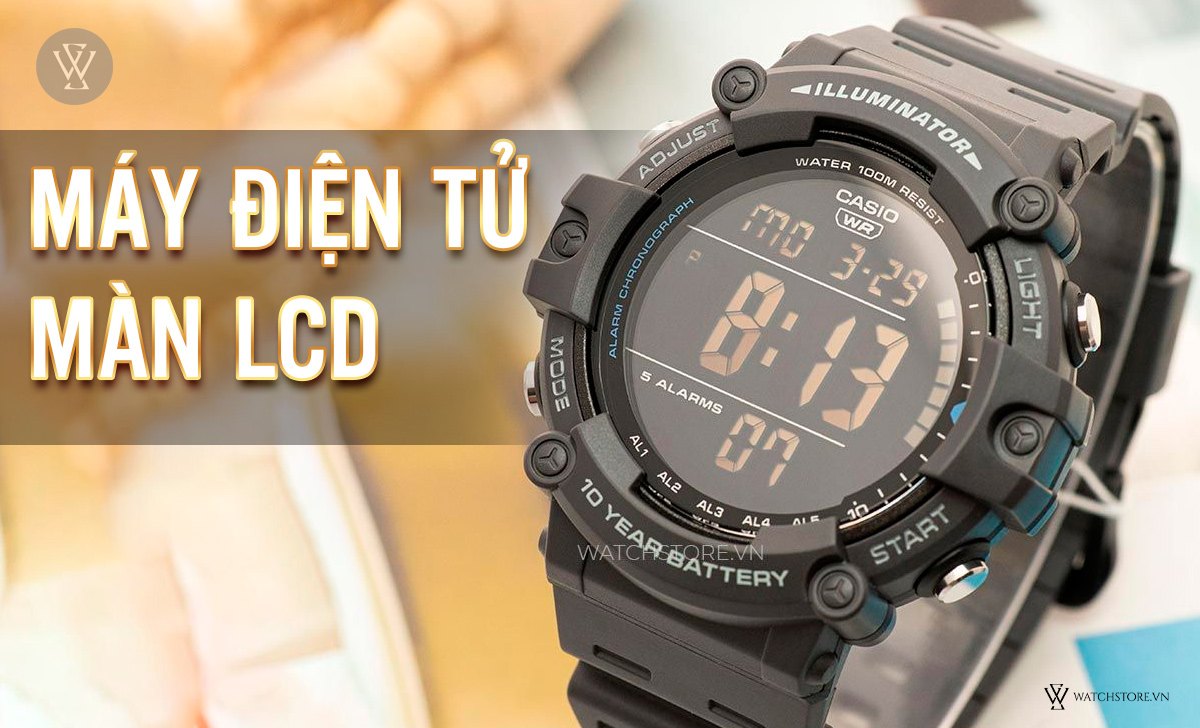 Máy điện tử màn LCD