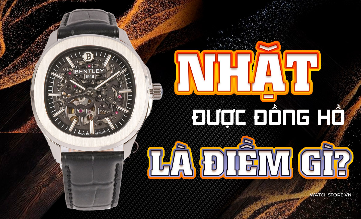 Nhặt được đồng hồ là điềm gì