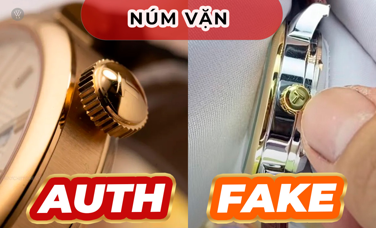 núm đồng hồ Tissot auth fake