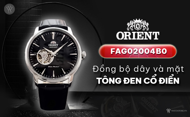 Orient FAG02004B0 tông đen cổ điển
