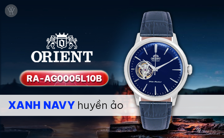 Orient RA-AG0005L10B xanh navy huyền ảo