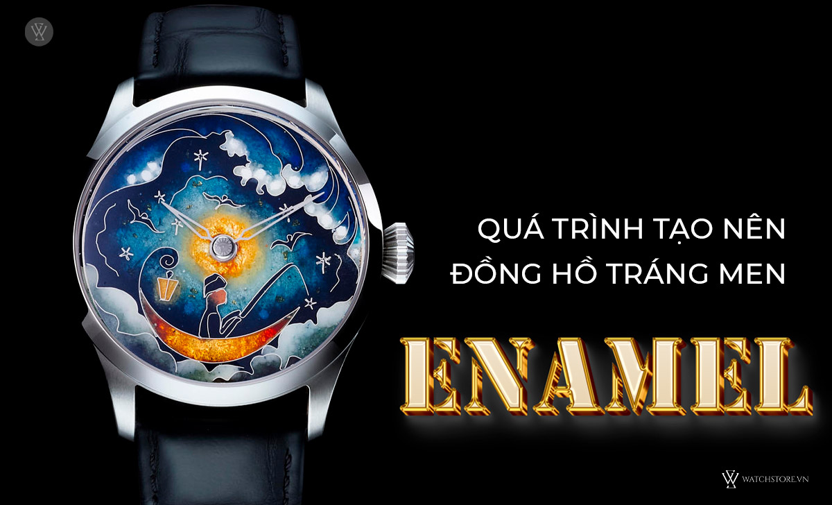 Quá trình tạo nên đồng hồ Enamel