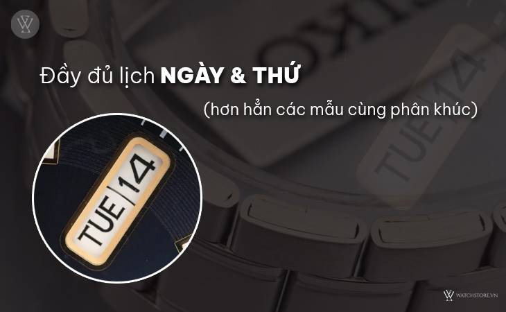 Seiko SNKK11K1 lịch ngày thứ